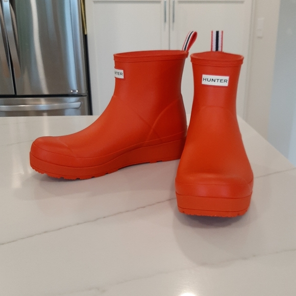 Hunter Shoes - Hunter Original Play short rain boots 11 red